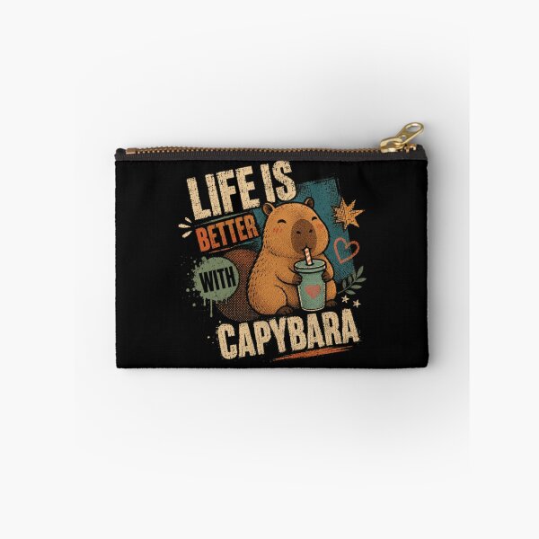 Item preview, Life Is Better With Capybara Animal Lover Pet Owner designed and sold by JonesFlora2025.