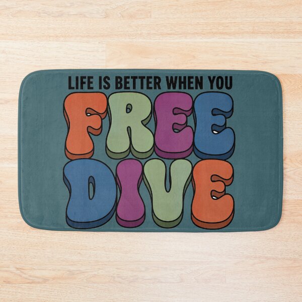 Item preview, Life Is Better When You Free Dive Design designed and sold by MOCH- ART.