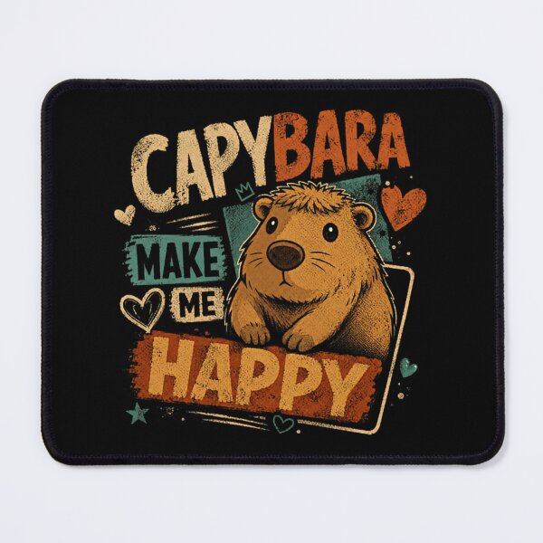 Item preview, Capybara Make Me Happy Capybara Lover Animal Owner designed and sold by JonesFlora2025.