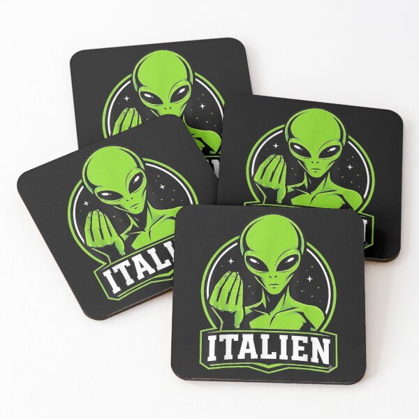 Item preview, Italien Alien Italian Hand Gesture Sci Fi designed and sold by RileyAngelaShop.
