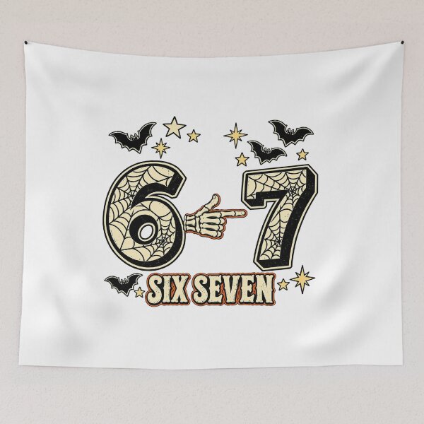 Item preview, Spooky Six Seven 7th Birthday Halloween Skeleton Hand Vintage designed and sold by Derekquie.
