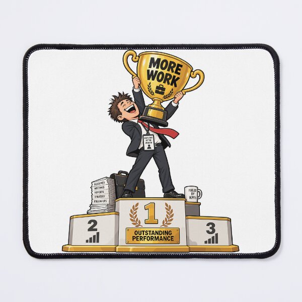 Item preview, Employee of the Year Gets More Work designed and sold by PRINTIONAL.