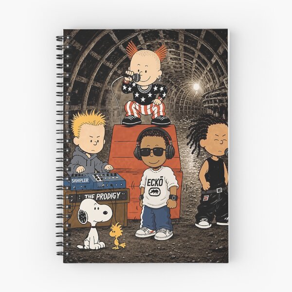 Item preview, The Prodigy Firestarter album with Peanuts designed and sold by PunSprout.