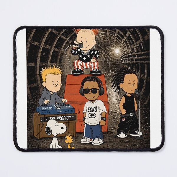 Item preview, The Prodigy Firestarter album with Peanuts designed and sold by PunSprout.