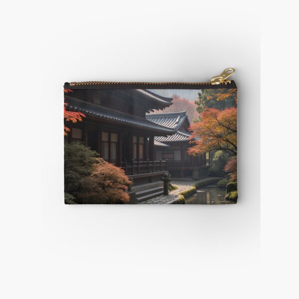 Item preview, Autumn Reflections at the Temple Stream designed and sold by nhk999.