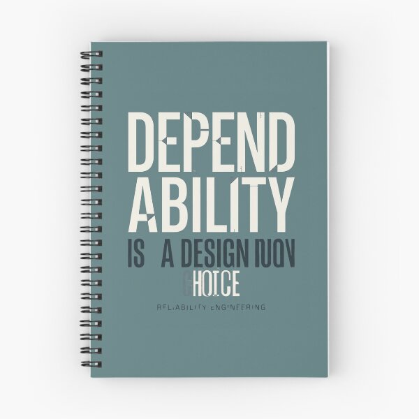 Item preview, Dependability Is a Design Choice Reliability Engineering designed and sold by Amr Darwish Graphic designer.