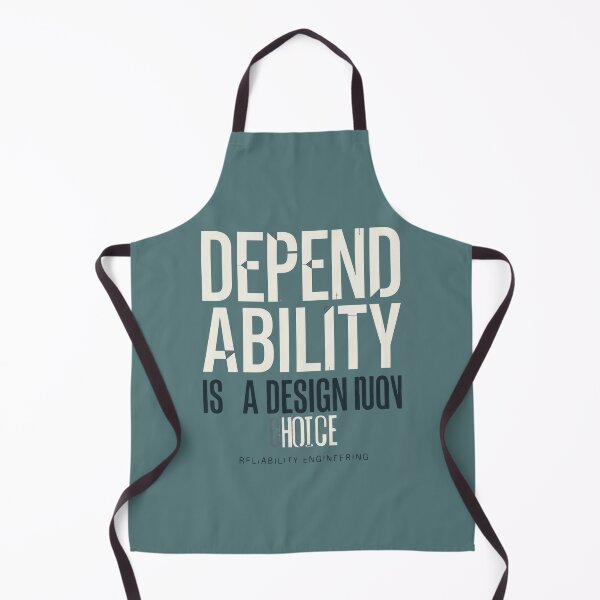 Item preview, Dependability Is a Design Choice Reliability Engineering designed and sold by Amr Darwish Graphic designer.