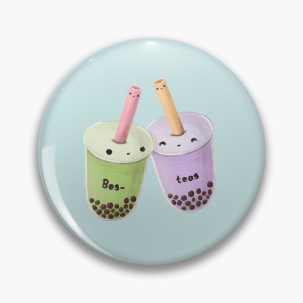 Item preview, Bubble Tea Besteas - taro milk and matcha latte boba best friends  designed and sold by Mohu Store.