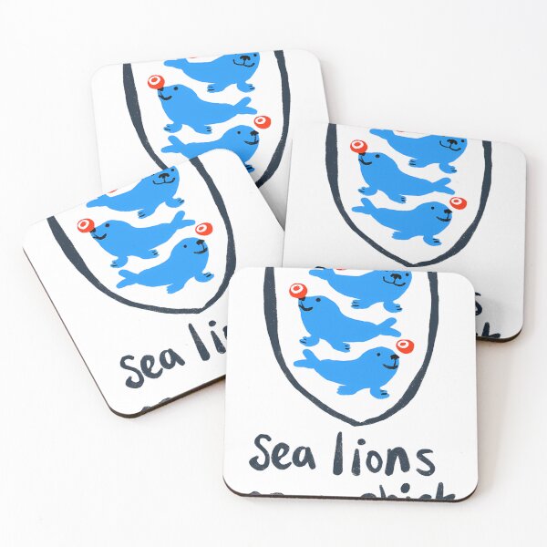 Item preview, Sea Lions On A Shirtt designed and sold by rosca-pen-case.