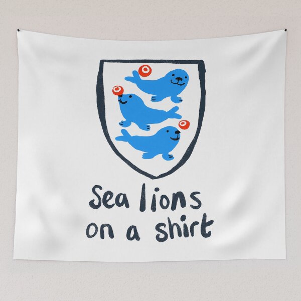 Item preview, Sea Lions On A Shirtt designed and sold by rosca-pen-case.
