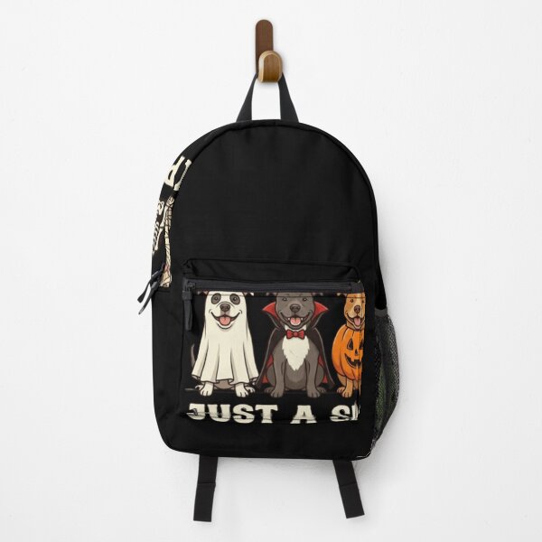 Item preview, Just A Spooky Pittie Pitbull Halloween Ghost Pumpkin Mummy designed and sold by RileyAngelaShop.