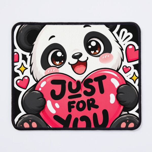 Item preview, Cute Panda Just For You Heart Romantic Kawaii Love Gift designed and sold by snaperos.
