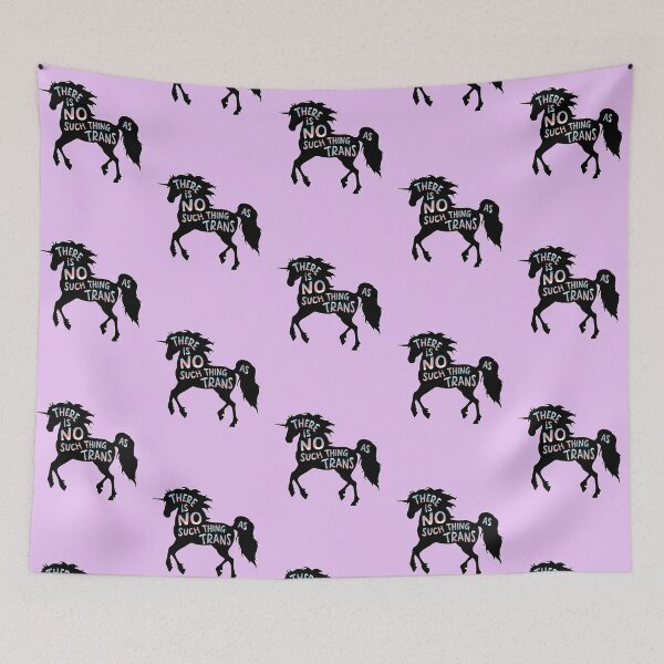 Item preview, There Is No Such Thing As Trans Unicorn Outline designed and sold by Bohepa.