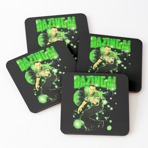 Item preview, Big Bang Theory Sheldon Stars Bazinga  designed and sold by weemsrop.