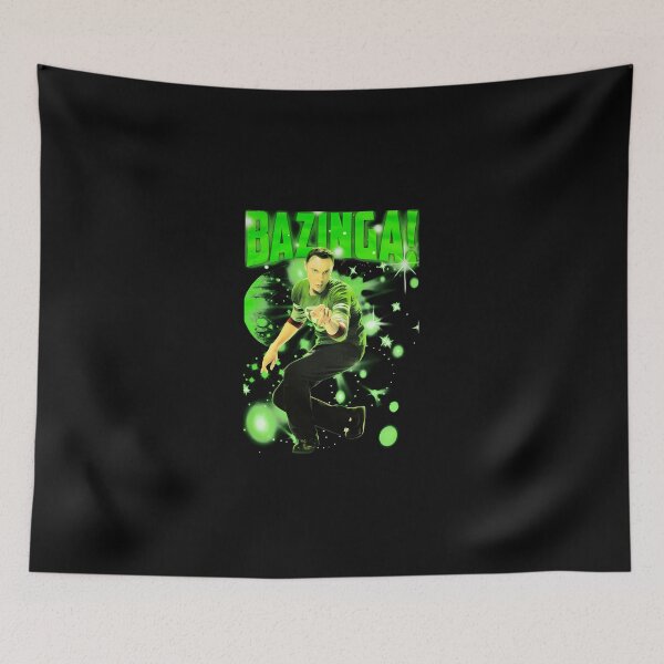 Item preview, Big Bang Theory Sheldon Stars Bazinga  designed and sold by weemsrop.