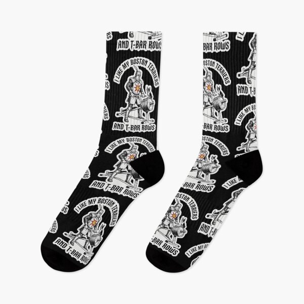 Item preview, Boston Terrier Knight T Bar Row Engraving designed and sold by Flying Doggo.