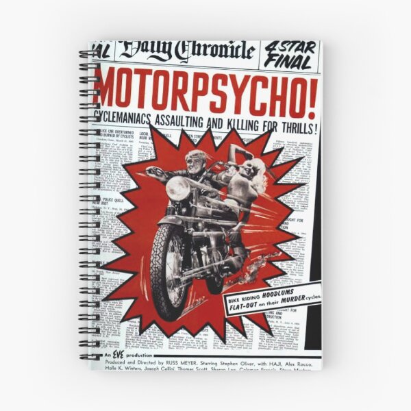Item preview, Poster for the 1965 Russ Meyer movie Motor Psycho. designed and sold by colliophoto.
