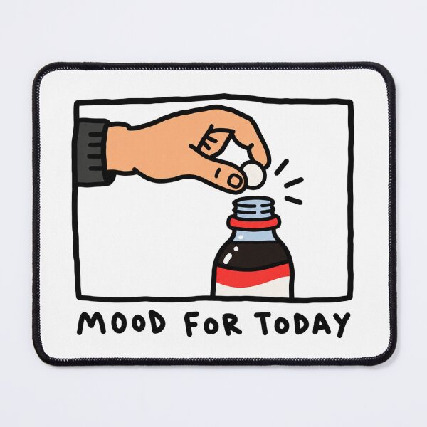 Item preview, Mood For Today Funny Drinking Humor designed and sold by MonkiFlipp.