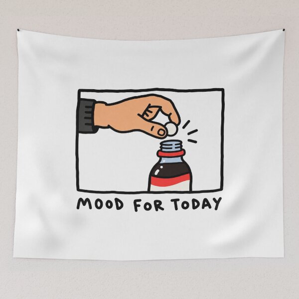 Item preview, Mood For Today Funny Drinking Humor designed and sold by MonkiFlipp.