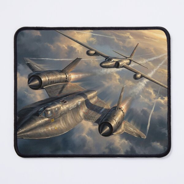 Item preview, SR-71 Blackbird And U-2 Cloudscape Illustration designed and sold by Airpower Art.