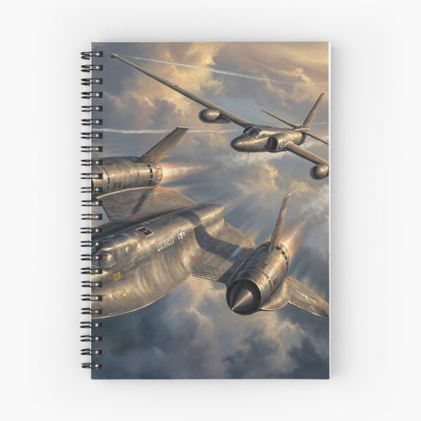 Item preview, SR-71 Blackbird And U-2 Cloudscape Illustration designed and sold by Airpower Art.