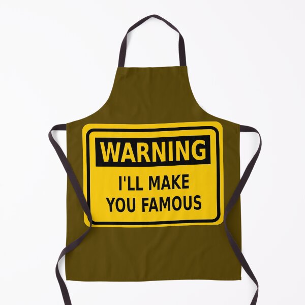 Item preview, Warning: I’ll Make You Famous designed and sold by Karate Octopus.