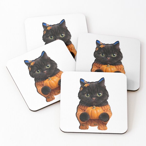 Item preview, Cat Mom Fall Cat Mum Autumn Black Tabby Pumpkin Sweater Cozy designed and sold by Fulaly.