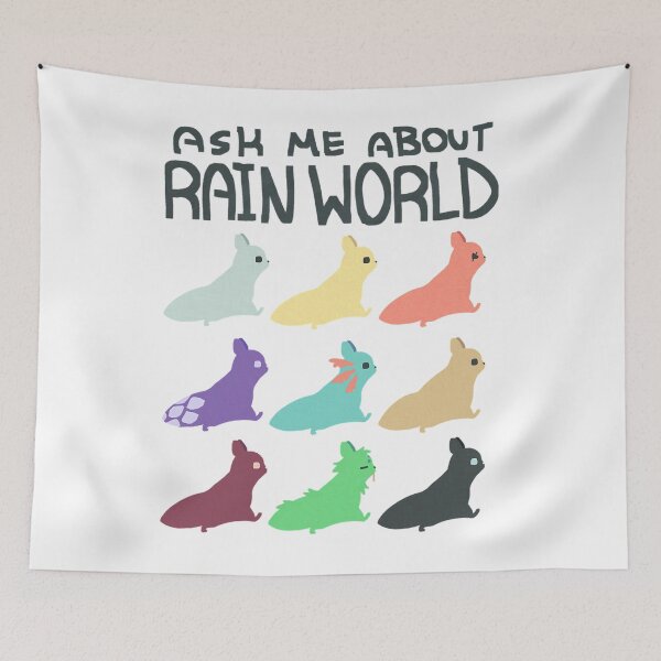 Item preview, Ask Me About Rain World designed and sold by vuosograssev.