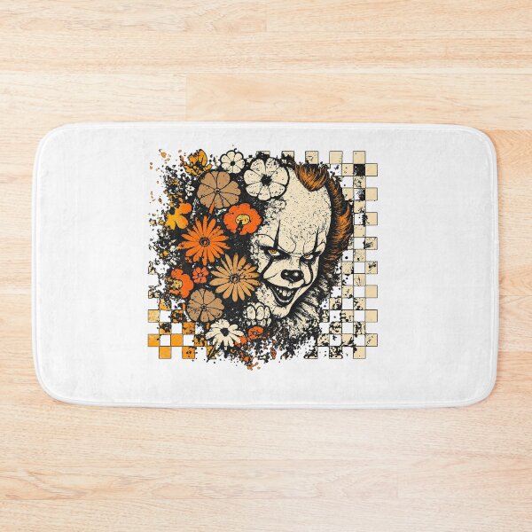Item preview, Penny-wise The Dancing Clown Retro Floral Checkerboard designed and sold by Derekquie.