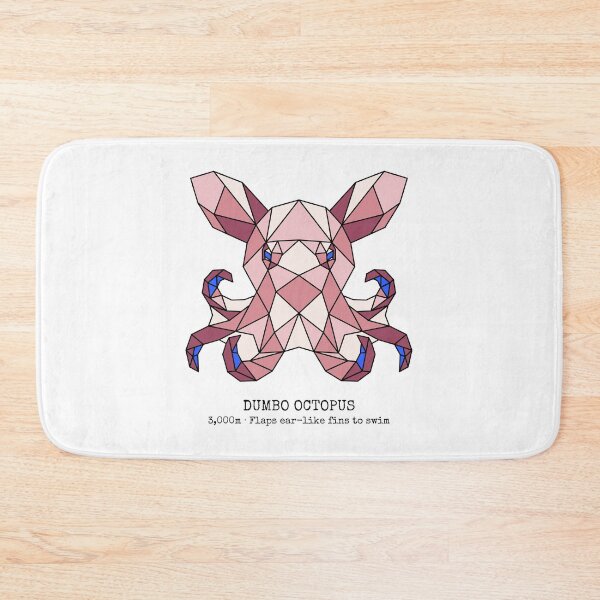 Item preview, Geometric Dumbo Octopus designed and sold by AnimalsKnowAll.