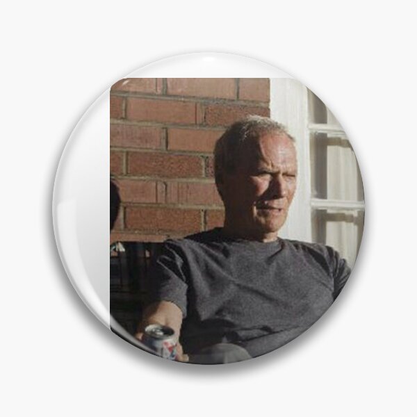 Item preview, Clint Actor Eastwood drinking beer designed and sold by directhoverbo.