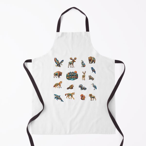 Item preview, Animals of North America - Sticker Set designed and sold by sabantha.