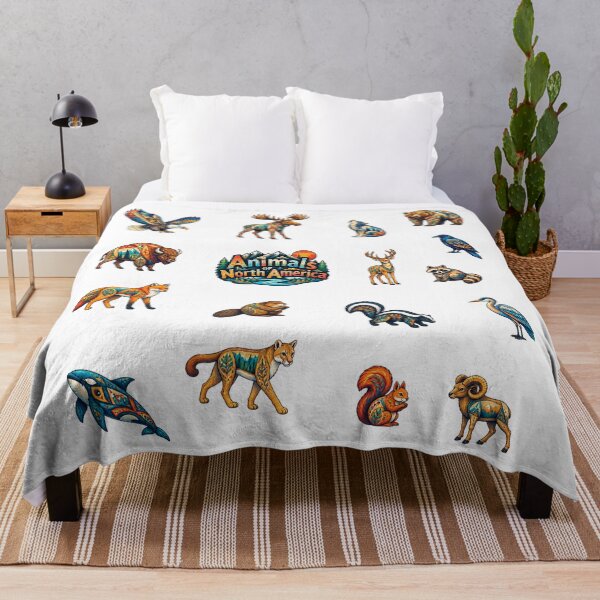 Item preview, Animals of North America - Sticker Set designed and sold by sabantha.
