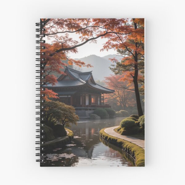 Item preview, Temple by the Autumn Stream designed and sold by nhk999.