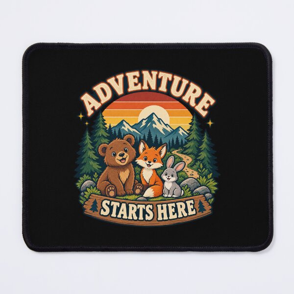 Item preview, Retro woodland adventure designed and sold by Side Quest Co..