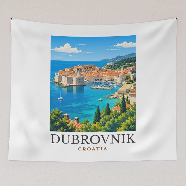 Item preview, Dubrovnik - Croatia designed and sold by GoodOldVintage.