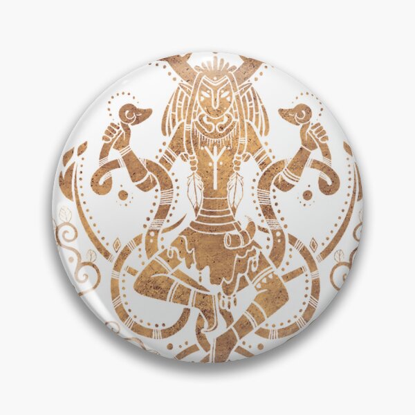 Item preview, Art By Bleuts Cernunnos V3 - Gold designed and sold by feenanrinck0.