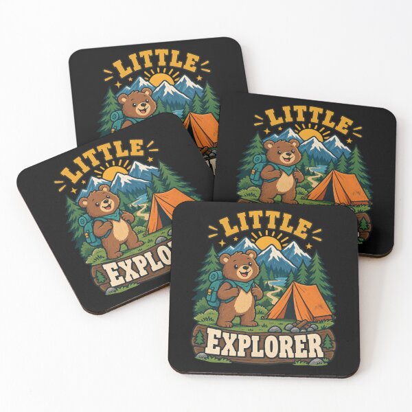 Item preview, Little explorer mountain camping adventure designed and sold by Side Quest Co..