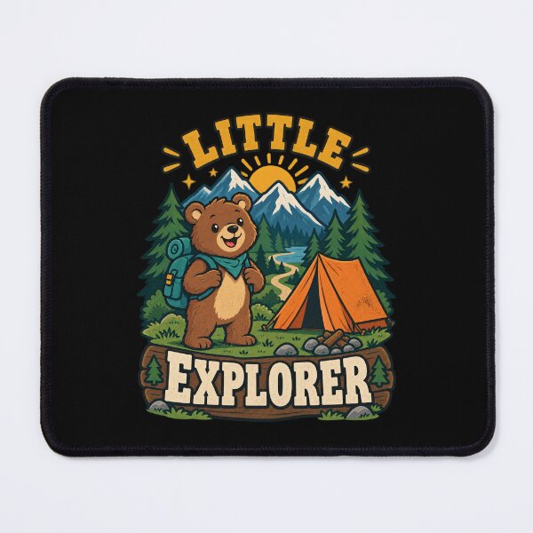 Item preview, Little explorer mountain camping adventure designed and sold by Side Quest Co..