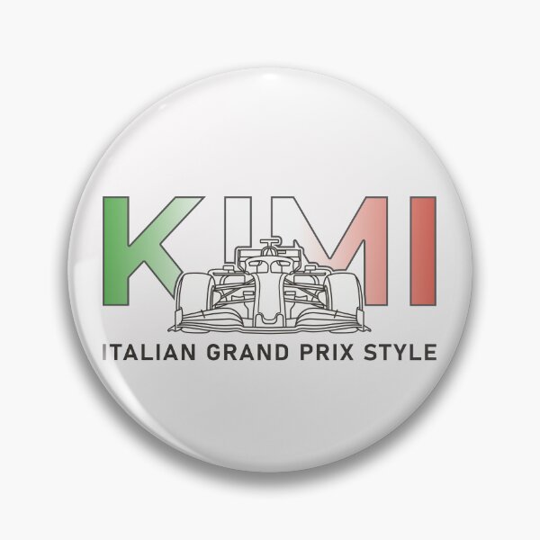 Item preview, Kimi Italian Grand Prix Racing Car Minimalist Line Art designed and sold by PhotoArtMC.