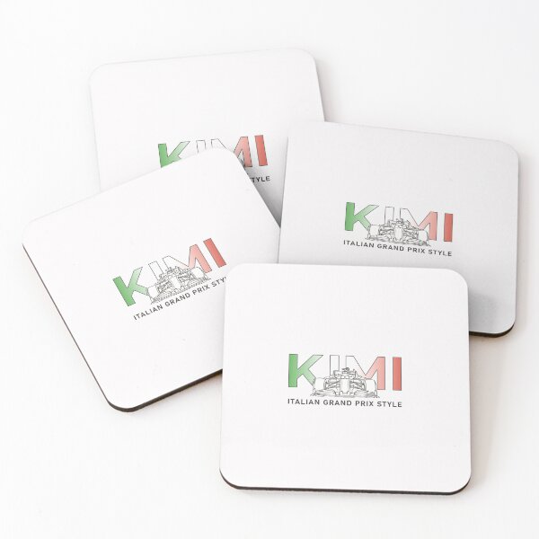 Item preview, Kimi Italian Grand Prix Racing Car Minimalist Line Art designed and sold by PhotoArtMC.