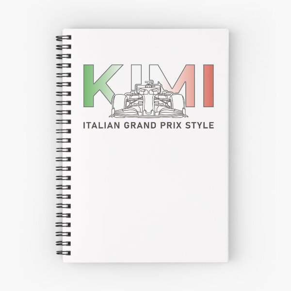 Item preview, Kimi Italian Grand Prix Racing Car Minimalist Line Art designed and sold by PhotoArtMC.