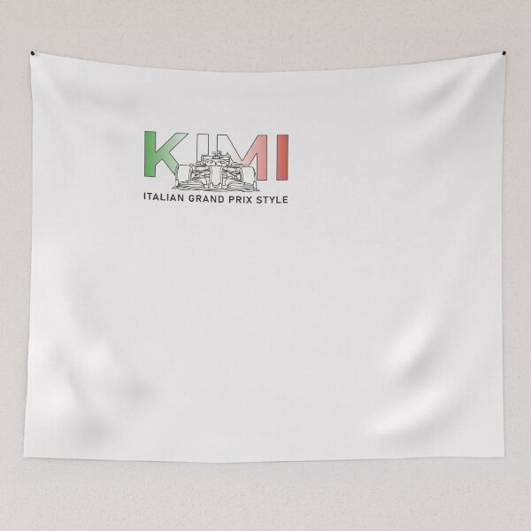 Item preview, Kimi Italian Grand Prix Racing Car Minimalist Line Art designed and sold by PhotoArtMC.