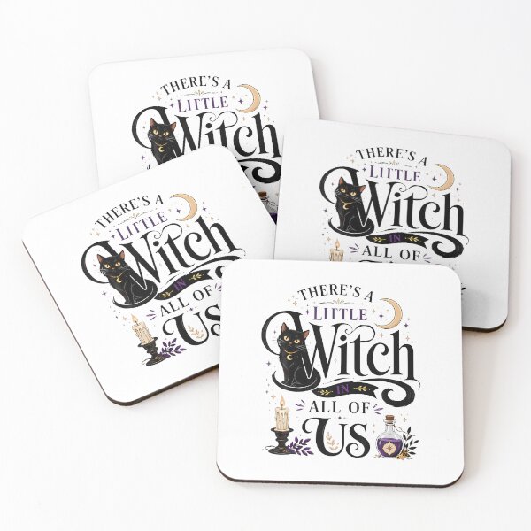 Item preview, There'S A Little Witch In All Of Us Halloween Spooky Season designed and sold by snailslowdance.