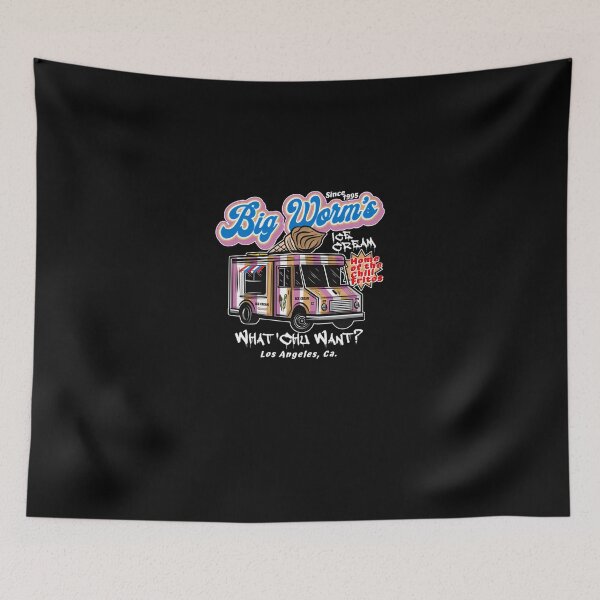 Item preview, Big Worm'S Ice Cream Friday Movie Dks  designed and sold by henkvzed.