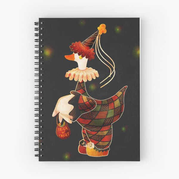 Item preview, Clown goose halloween trick or treat vintage spooky cute costume designed and sold by natinart.