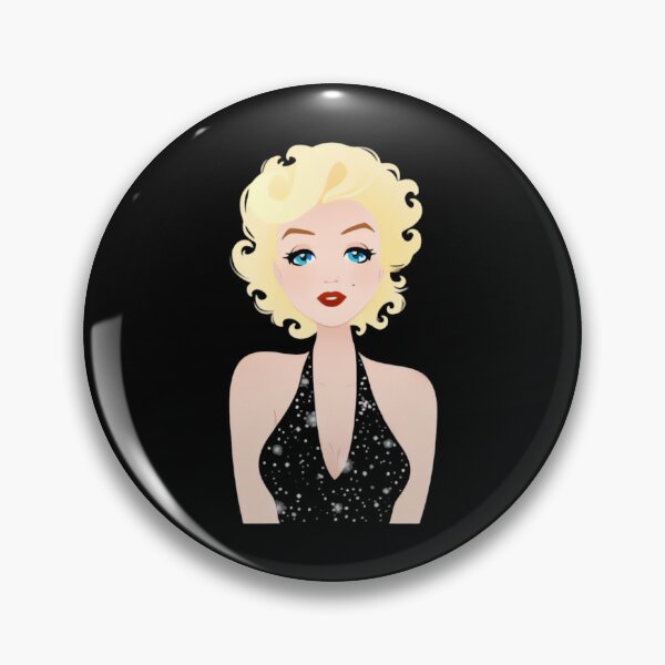 Item preview, Marilyn Monroe Cartoon designed and sold by DebutCatgirl.