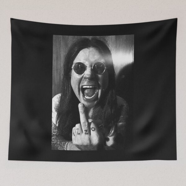 Item preview, Ozzy Legend Funny Moment With Middle Finger designed and sold by ElizabethHarri5.