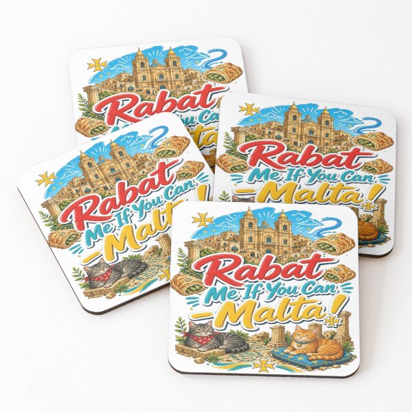 Item preview, Rabat Me If You Can Malta: Maltese Pastizzi & Cats Travel Graphic designed and sold by Sushikidsntoddlers.