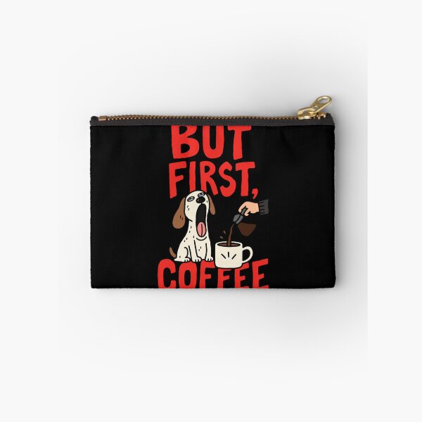 Item preview, But First Coffee Funny Dog Coffee Lover designed and sold by MonkiFlipp.